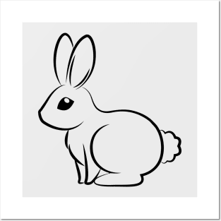 Bunny rabbit cute love gift Posters and Art